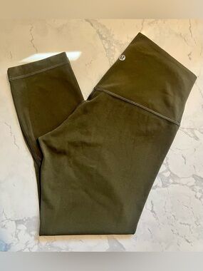 lululemon Align High-Rise Leggings 23” - Olive Green